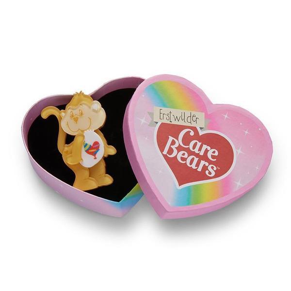 Erstwilder - Care Bears 2 - Playful Heart Monkey™ Brooch (2021) - 20th Century Artifacts