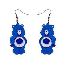 Load image into Gallery viewer, Erstwilder - Care Bears 2 - What’s Up, Grumpy Bear™? Earrings (2021) - 20th Century Artifacts
