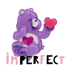 Load image into Gallery viewer, Erstwilder - Care Bears 3 - Harmony Bear Brooch - Imperfect - 20th Century Artifacts