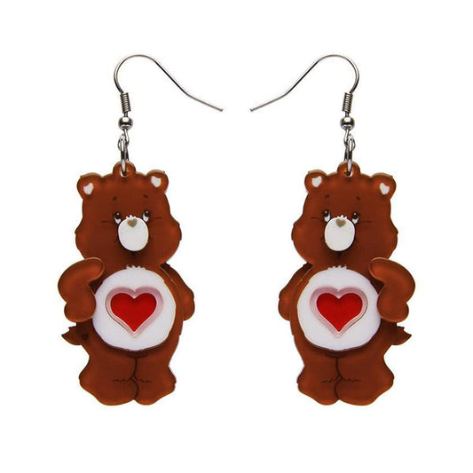 Erstwilder - Care Bears 3 - Tenderheart Bear Earrings (2022) - 20th Century Artifacts