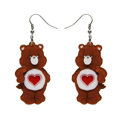 Erstwilder - Care Bears 3 - Tenderheart Bear Earrings (2022) - 20th Century Artifacts
