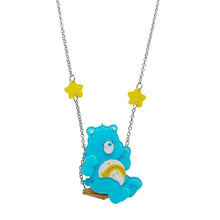 Load image into Gallery viewer, Erstwilder - Care Bears A Swing and a Wish Necklace - 20th Century Artifacts