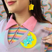Load image into Gallery viewer, Erstwilder - Care Bears Bed Time! Brooch - 20th Century Artifacts