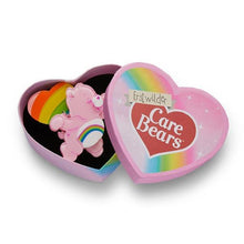 Load image into Gallery viewer, Erstwilder - Care Bears Cheer Bear™ In The Sky Brooch - 20th Century Artifacts