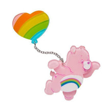 Load image into Gallery viewer, Erstwilder - Care Bears Cheer Bear™ In The Sky Brooch - 20th Century Artifacts