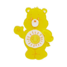 Load image into Gallery viewer, Erstwilder - Care Bears Funshine Bear Brooch (2020) imperfect - 20th Century Artifacts