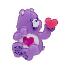 Load image into Gallery viewer, Erstwilder - Care Bears Harmony Bear Brooch - 20th Century Artifacts