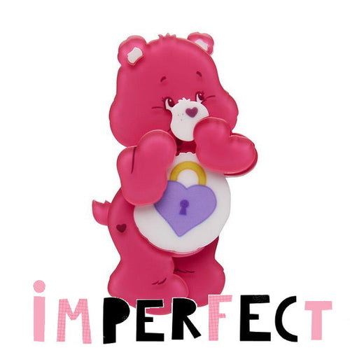 Erstwilder - Care Bears Secret Bear Brooch - Imperfect - 20th Century Artifacts