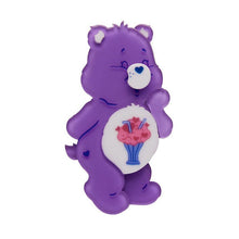 Load image into Gallery viewer, Erstwilder - Care Bears Share Bear Brooch - Imperfect - 20th Century Artifacts