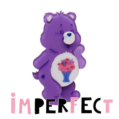 Erstwilder - Care Bears Share Bear Brooch - Imperfect - 20th Century Artifacts
