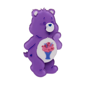 Erstwilder - Care Bears Share Bear Brooch - 20th Century Artifacts