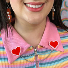 Load image into Gallery viewer, Erstwilder - Care Bears Tenderheart Double Brooch - 20th Century Artifacts