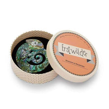 Load image into Gallery viewer, Erstwilder - Carmel&#39;s Chameleon Brooch (2018) - 20th Century Artifacts