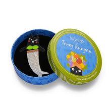 Load image into Gallery viewer, Erstwilder - Catmaid Brooch (Terry Runyan 1) - 20th Century Artifacts