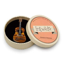 Load image into Gallery viewer, Erstwilder - Celebrated Six String Guitar Brooch (2017) - 20th Century Artifacts