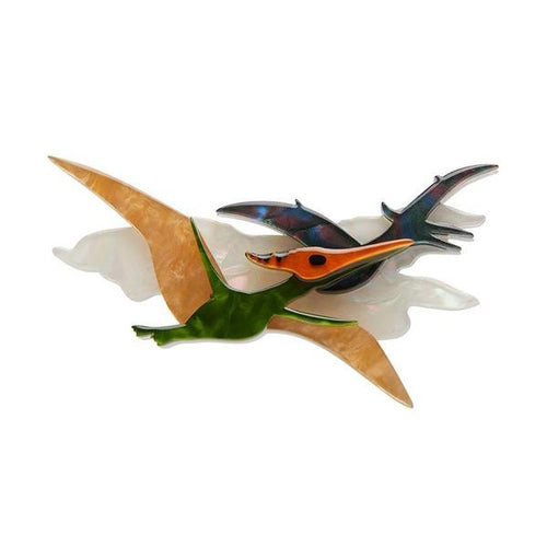 Erstwilder - Celine the Pterodactyl Brooch - 20th Century Artifacts