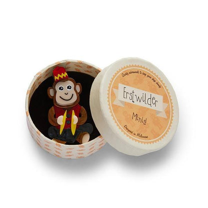 Erstwilder - Charley Chimp Mini Brooch - 20th Century Artifacts