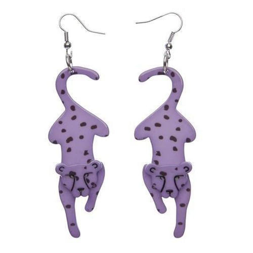 Erstwilder - Chatting Cheetahs Earrings (2015) - 20th Century Artifacts