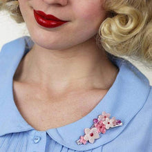Load image into Gallery viewer, Erstwilder - Cheery Cherry Blossom Brooch (2017) - 20th Century Artifacts