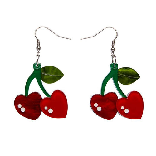 Erstwilder - Cherry Kiss Earrings - 20th Century Artifacts