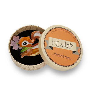 Erstwilder - Chocolate the Chipmunk Brooch (2020) - 20th Century Artifacts