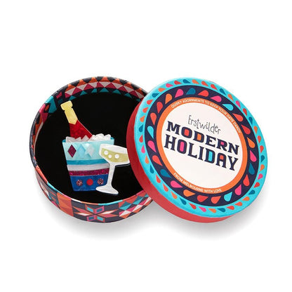 Erstwilder - Christmas Bubbles Brooch (2022) - 20th Century Artifacts