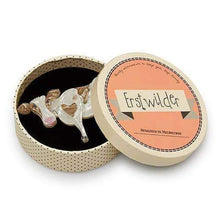 Load image into Gallery viewer, Erstwilder - Clara-Bell Cow Brooch (2017) - 20th Century Artifacts