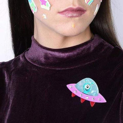 Erstwilder - Close Encounter Brooch (2016) - 20th Century Artifacts