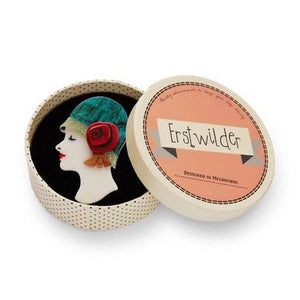 Erstwilder - Clouche Couture Brooch (2019) - 20th Century Artifacts