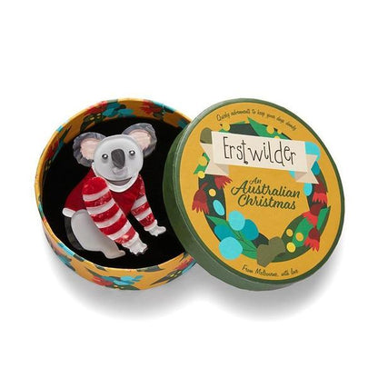 Erstwilder - Comfy Christmas Koala Brooch (2021) - 20th Century Artifacts