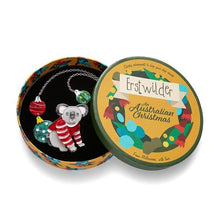 Load image into Gallery viewer, Erstwilder - Comfy Christmas Koala Necklace (2021) - 20th Century Artifacts