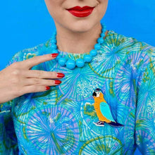 Load image into Gallery viewer, Erstwilder - Corey the Macaw Brooch (2018) - 20th Century Artifacts