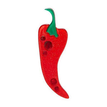 Load image into Gallery viewer, Erstwilder - Cosas Picante Hot Chilli Brooch (2019) - 20th Century Artifacts