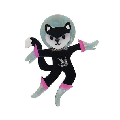 Erstwilder - Cosmic Kitty Brooch (2022) - 20th Century Artifacts