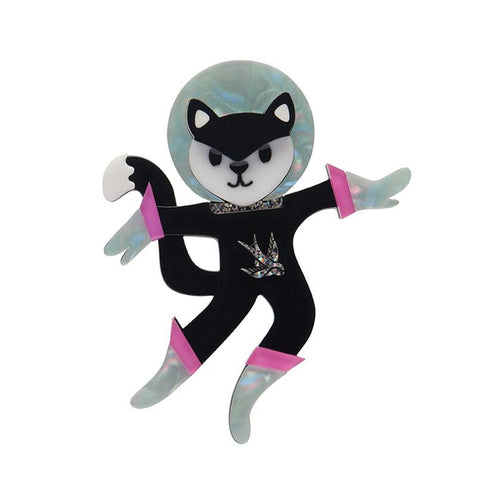 Erstwilder - Cosmic Kitty Brooch (2022) - 20th Century Artifacts