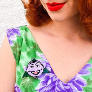 Erstwilder - Count Von Count Vampire Brooch (2019) - 20th Century Artifacts