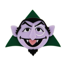 Load image into Gallery viewer, Erstwilder - Count Von Count Vampire Brooch (2019) - 20th Century Artifacts