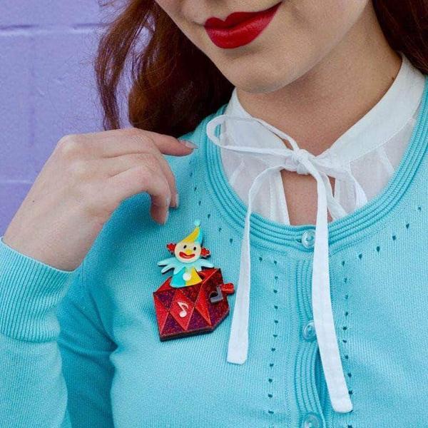Erstwilder - Cranky Jack Toy Brooch (2018) - 20th Century Artifacts
