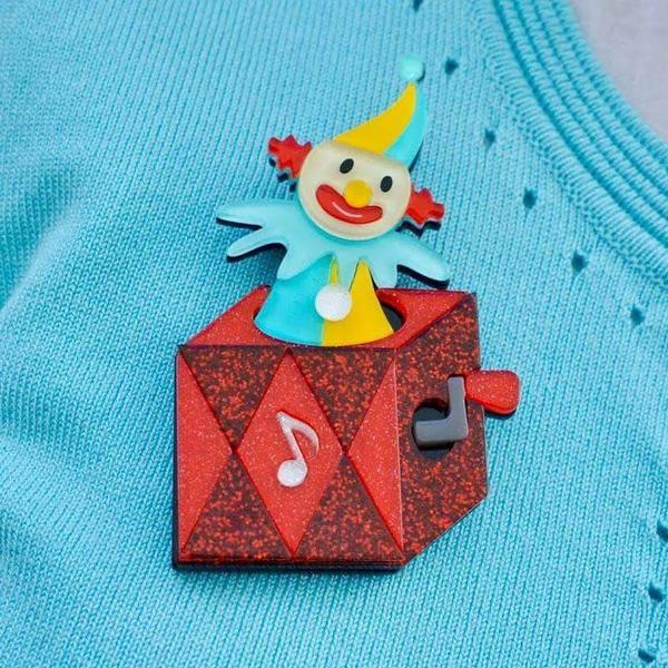 Erstwilder - Cranky Jack Toy Brooch (2018) - 20th Century Artifacts
