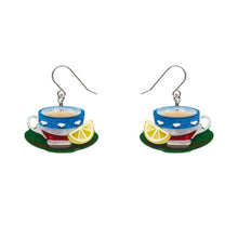 Load image into Gallery viewer, Erstwilder - Cuppa Tea Drop Earrings - 20th Century Artifacts