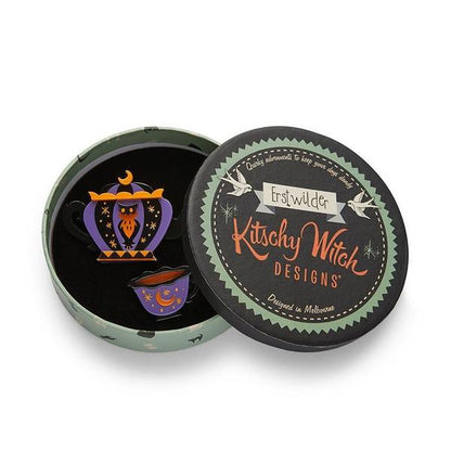 Erstwilder - Cursed Cuppa? Brooch (2020) - 20th Century Artifacts