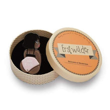 Load image into Gallery viewer, Erstwilder - Cute Butt Club (dark) Brooch (2019) - 20th Century Artifacts