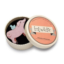 Load image into Gallery viewer, Erstwilder - Cyril &amp; Cynthia Brooch (2017) - 20th Century Artifacts