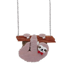 Load image into Gallery viewer, Erstwilder - Cyril the Sloth Necklace (2020) - 20th Century Artifacts