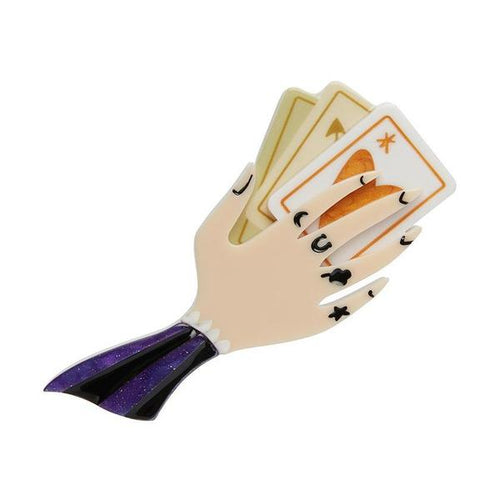 Erstwilder - Dealer of Destiny Brooch (2020) - 20th Century Artifacts
