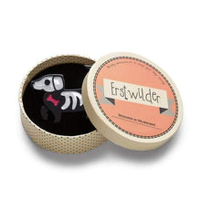 Load image into Gallery viewer, Erstwilder - Doggo Darkness Halloween Dog Brooch (2018) - 20th Century Artifacts