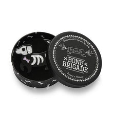 Load image into Gallery viewer, Erstwilder - Doggo Darkness Halloween Dog Brooch (2020) - 20th Century Artifacts
