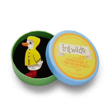 Load image into Gallery viewer, Erstwilder - Duck, Duck, Splash! Brooch (2020) - 20th Century Artifacts