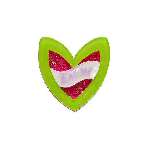 Erstwilder - Eat Me Mini Brooch - 20th Century Artifacts