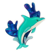 Load image into Gallery viewer, Erstwilder - Echo of the Ocean Dolphin Brooch (2017) - 20th Century Artifacts